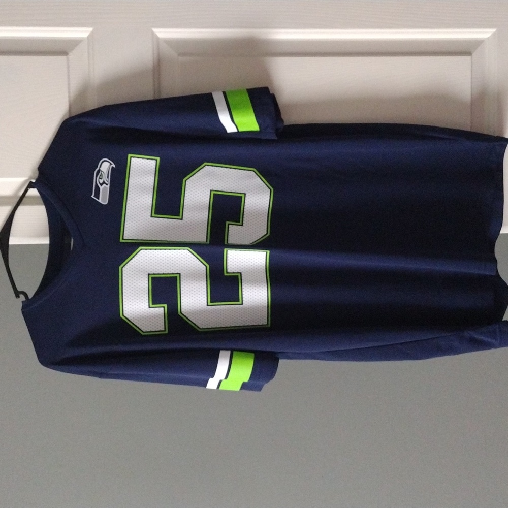 Seattle Seahawks NFL Richard Sherman Large Men's Jersey Tee Shirt